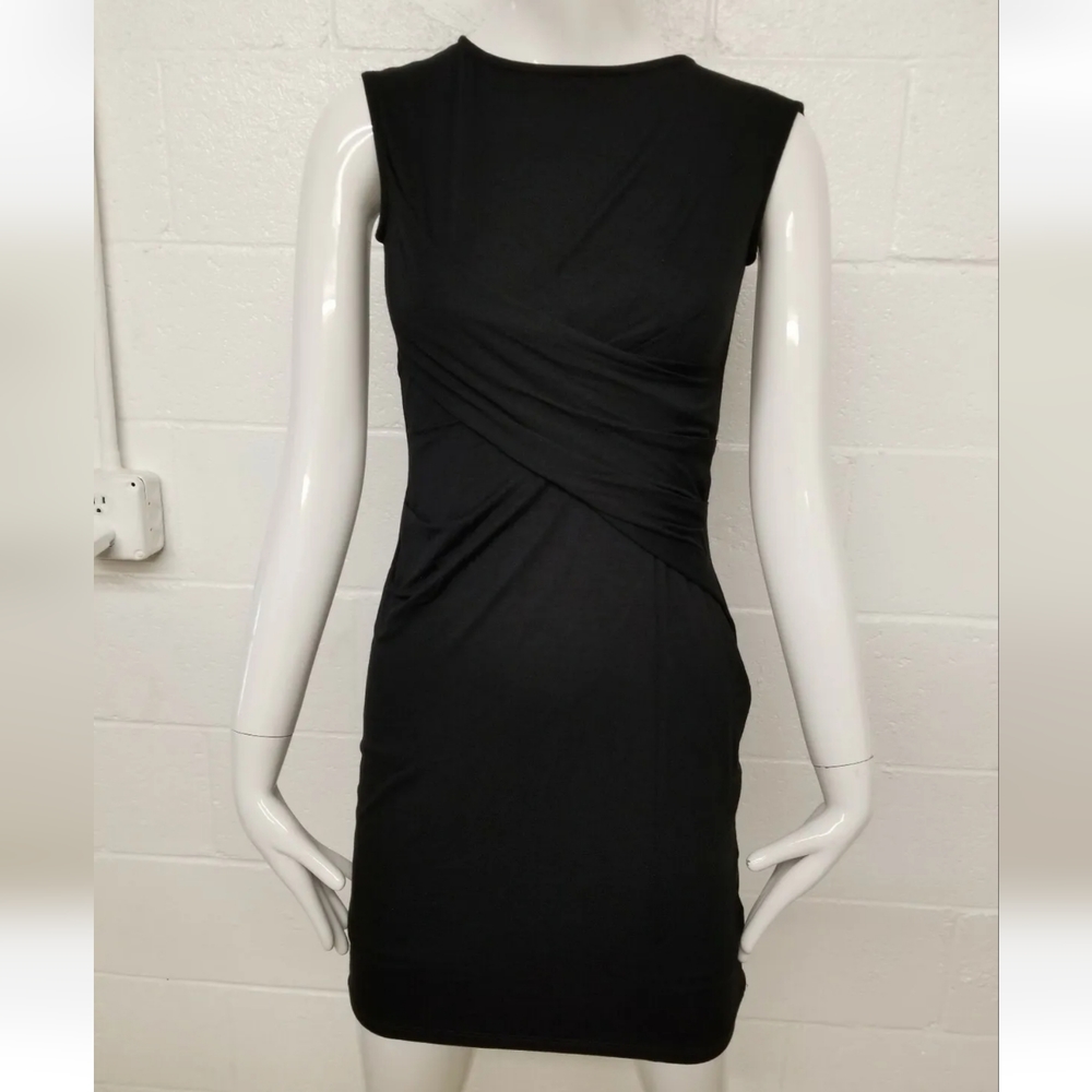 Women's black stretchy dress size 2 mini